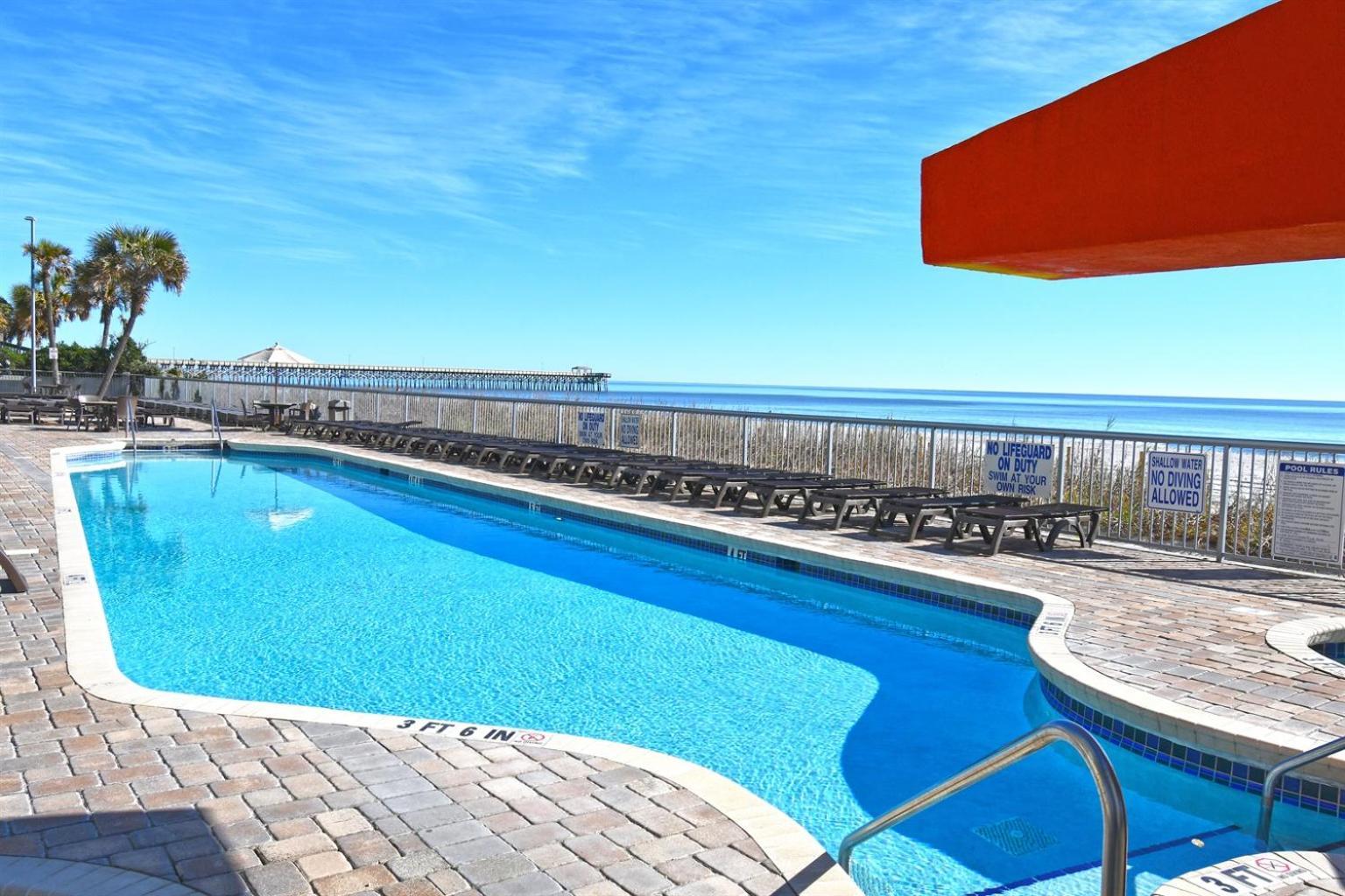 7Th Floor! Modern Building, Direct Oceanfront View Villa Myrtle Beach Bagian luar foto