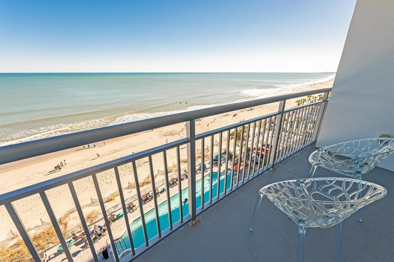 7Th Floor! Modern Building, Direct Oceanfront View Villa Myrtle Beach Bagian luar foto