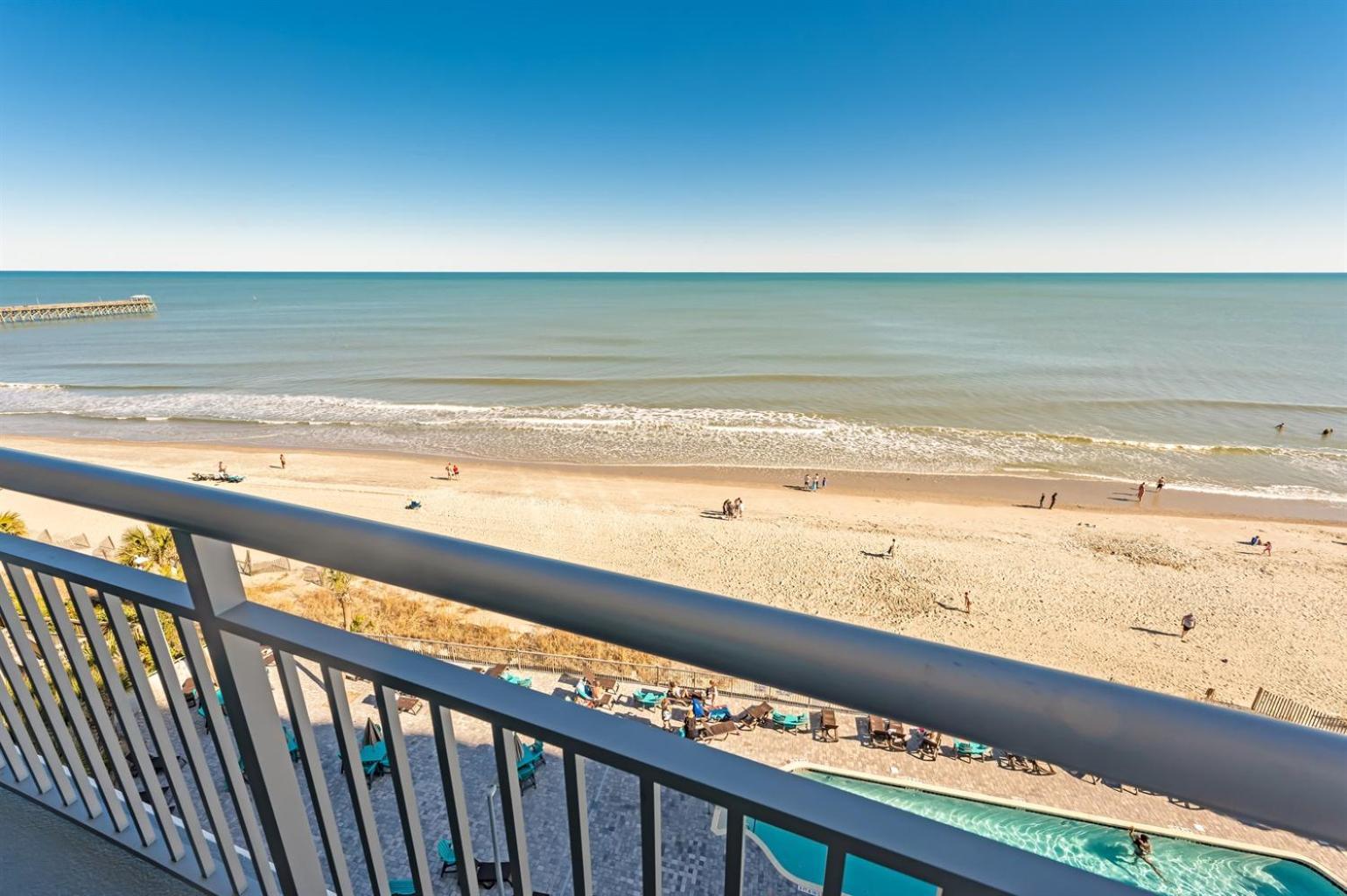 7Th Floor! Modern Building, Direct Oceanfront View Villa Myrtle Beach Bagian luar foto